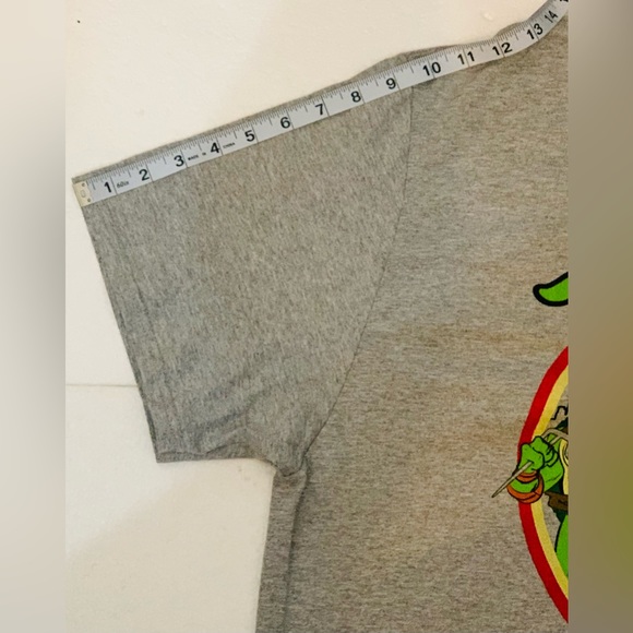 Teenage Mutant Ninja Turtles Mens Graphic Tee 80s TMNT Classic Size XXL - Picture 4 of 9